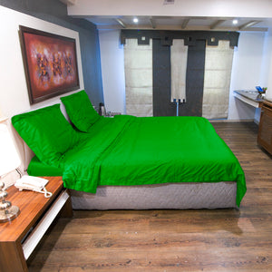 Parrot Green Duvet Cover Set
