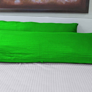  Parrot Green Stripe Body Pillow Cover