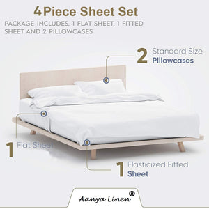 Bed Sheet Set - Aanya Linen