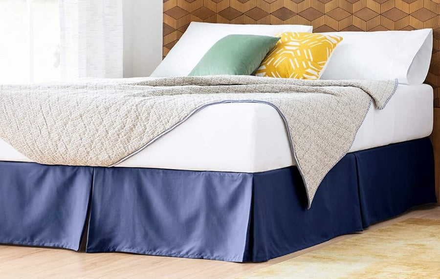 Buy Split Corner Bed Skirt Queen AanyaLinen