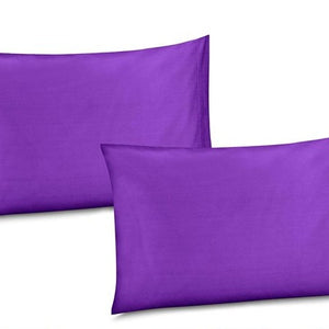 Dark purple pillow cases