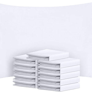 white pillowcases in bulk